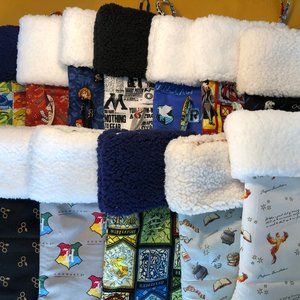 2 Handmade Holiday Nightmare Before Christmas or Harry Potter Stockings